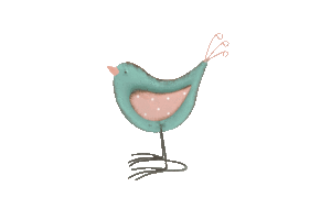 Freude am Garten Abogeschenk Dekovogel blau